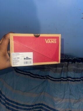Vans Shoe Box in Red and Tan Kraft